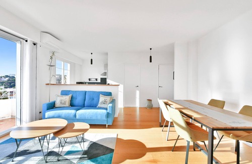 Carnot Apartment | Le Marine vue mer avec joli terrasse