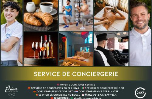 Nevers Apartment | "Le Noeud vert" Appartement sur le thème de Nevers, 65 m2 en coeur de ville, parking à 200M avec accès inclus à salle de sport de 2000m2, Sauna & Hammam, by PRIMO C0NCIERGERIE