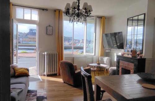 Fecamp Apartment | LE WELCOME vue port appartement plain pied