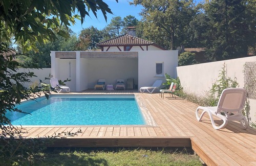 Leon House | LEON, lake1 km, ocean beach10 minutes, house with swimming pool 10*5, 4 bedrooms 2 shower rooms