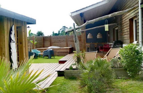 Orx House | "les Deux Palmiers", Maison Avec Jacuzzi au Calme a 10 min des Plages
