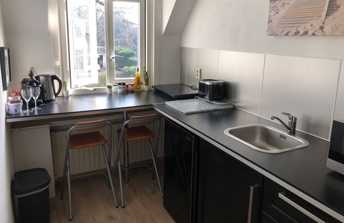 Zandvoort Apartment | Located in the green heart of Zandvoort, 2 pers. app. to center, beach.