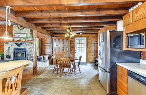 Lock Haven Cabin | Lock Haven Cabin w/Wood Stove & Mountain View!