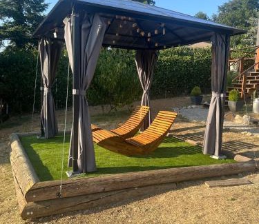 Saint-Sorlin-de-Vienne Villa | Lodge climatisé avec vue panoramique