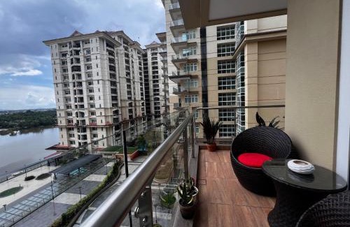 Kuching Apartment | LoFF Suite River View 2 Bedroom at Kuching Riverine Resort
