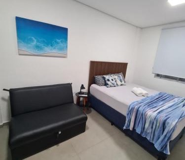 Jose Menino Apartment | Loft em prédio em frente à praia