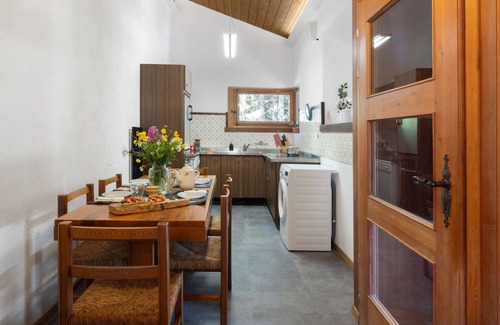 Mesocco Apartment | Lovely apartment for 3 people with WIFI, TV, patio and pets allowed
