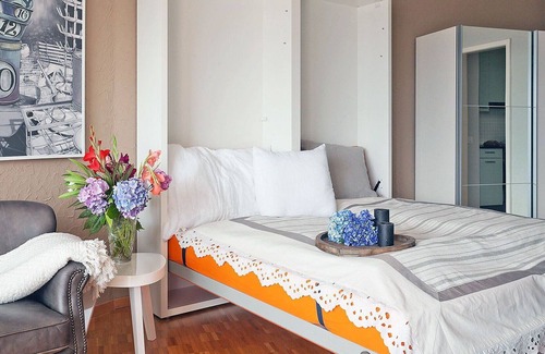 Ascona Apartment | Lovely apartment for 2 guests with WIFI, TV, balcony, pets allowed and parking