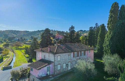 San Michele di Moriano Villa | Lovely apartment in villa for 3 people with pool, WIFI, TV and terrace