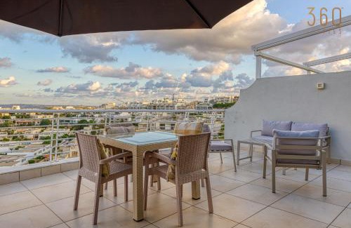 Mellieħa Heights Apartment | Lovely Mellieha Apt with stunning terrace & views by 360 Estates