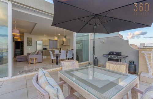 Mellieħa Heights Apartment | Lovely Mellieha Apt with stunning terrace & views by 360 Estates