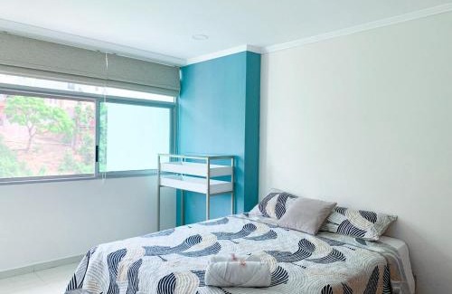 Las Penas Apartment | Lujoso Depa con piscina - jacuzzi y vista al rio desde la habitación