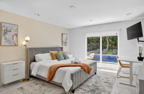 Flagami House | Luxe 4BR Miami Pool-Near Airport-Games-Backyard