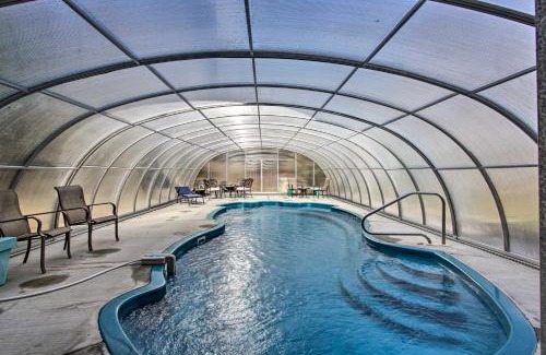 Sevierville House | Luxe Cabin with Covered Pool and Smoky Mountain Vistas