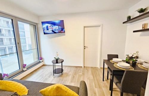 Gasperich Apartment | Luxury 1 BR flat with parking