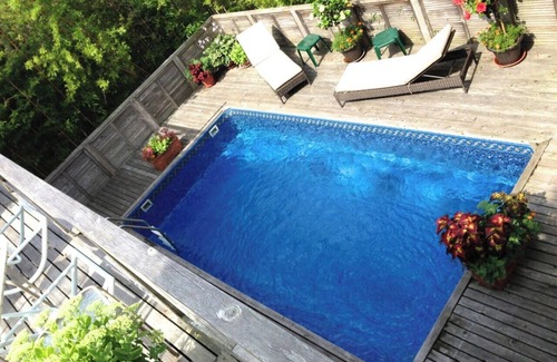 Fire Island Pines House | Luxury 4-bedroom house in Fire Island Pines - AC, bay views, heated pool and spa