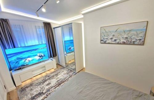 Odesos Apartment | Luxury Apartment. 75 inches TV