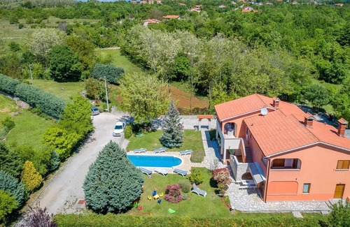Santalezi Cabin | Luxury holiday house with private pool and large garden, near Rabac
