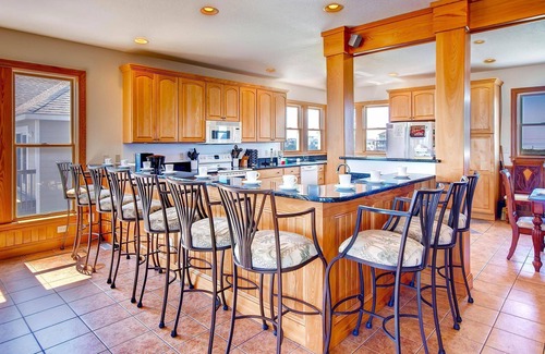 Frisco House | Luxury Oceanfront Handicap Friendly Home w/Pool, Hot Tub, Elevator, and More!