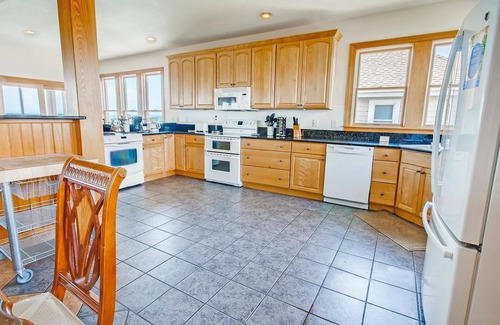 Frisco House | Luxury Oceanfront Handicap Friendly Home w/Pool, Hot Tub, Elevator, and More!