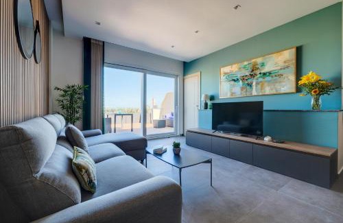 Tal-Ghoqod Apartment | Luxury Penthouse with Terrace and Views