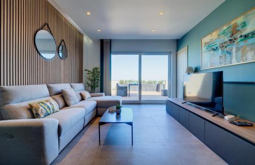 Tal-Ghoqod Apartment | Luxury Penthouse with Terrace and Views