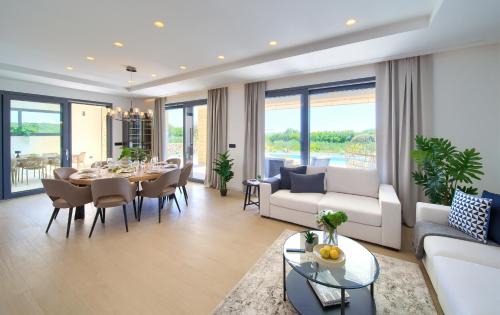 Vrh Villa | Luxury Villa Harmony with heated pool and seaview