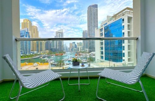Dubai Marina Apartment | Lxury Brand New Studio w/Balcony and Marina View