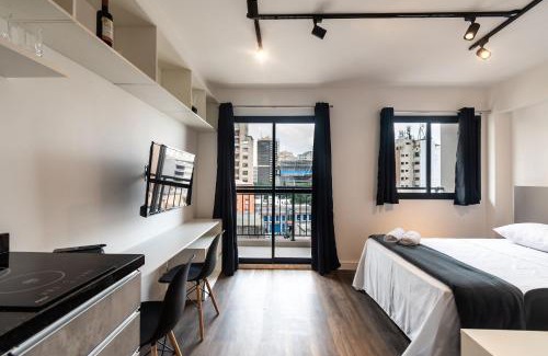 Santa Ifigenia Apartment | MA816 Seu Refúgio no Centro Histórico de SP