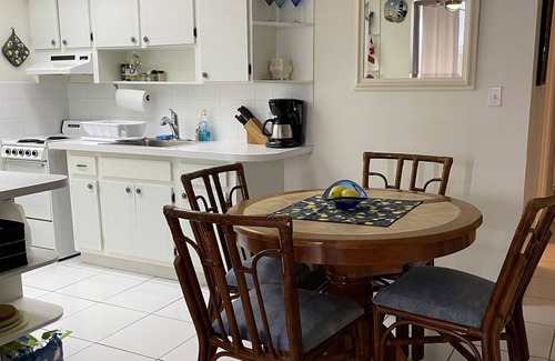 Williams Town Condo | Magnificent Beach front condo with pool and restaurant/bar