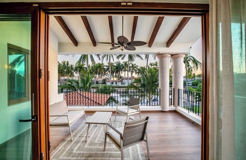 Nuevo Vallarta Villa | Magnificent Canal House w/Your Own Dock and Adjacent Golf