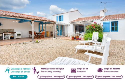 Noirmoutier-en-l'Ile House | Maison avec terrasse - 900m plage des Sableaux