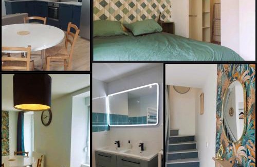 Saint-Martin-sur-Oust Apartment | Maison de ville - wifi - checkin autonome