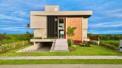 Barra do Jacuipe House | Mansão Pé na Areia 8 Suítes Alphaville Guarajuba
