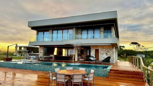 Barra do Jacuipe House | Mansão Pé na Areia 8 Suítes Alphaville Guarajuba