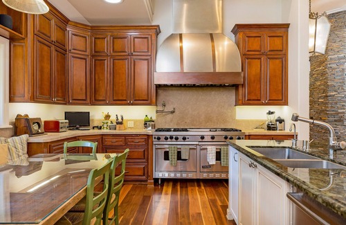 Ojai House | Mansion on 10-acre ranch with private resort-style pool, gym, & theater