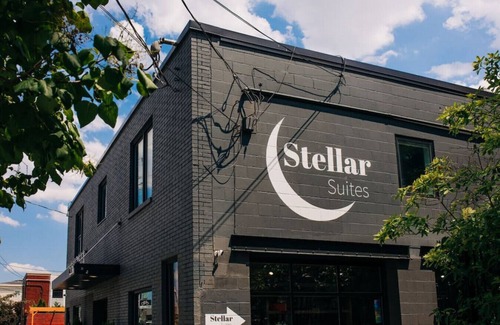 East Market District Apartment | Market #5 · Stellar Suites | Turquoise Suite in NuLu | Bikes