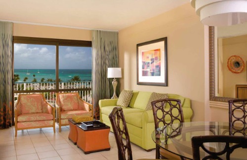 Palm Beach Resort | Marriott Aruba Ocean Club- Palm Beach, Two Bedroom, Villa Oceanfront Resort