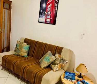Agua Branca Apartment | Maruá Chalé próximo da praia do Perequê