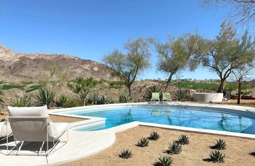 Palm Desert Villa | Mediterranean-modern estate with breathtaking views that sleeps 12