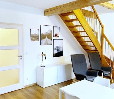 Rokytnice nad Jizerou Apartment | Mezonetový apartmán ve skandinávském stylu