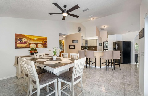 Interchange Square House | Milly2 · Elegant 4BR Pool Sanctuary · Ideal for Work/Play!