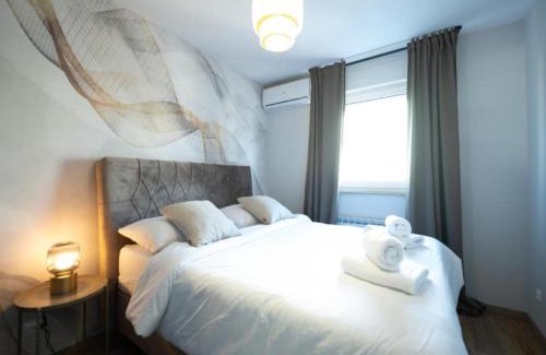 Zagreb Apartment | ML Apartment-2Bedroom free parking -Self check in