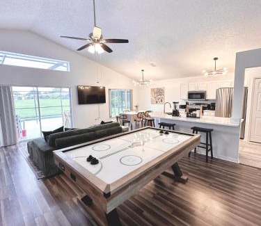 Westridge Villa | Modern 3BR Villa with Heated Pool & BBQ 14mi to Disney