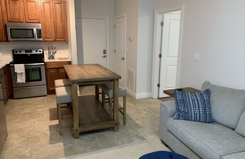 Mobile Apartment | Modern and comfortable updated 1 bedroom Midtown Apartment. King bed and cable!