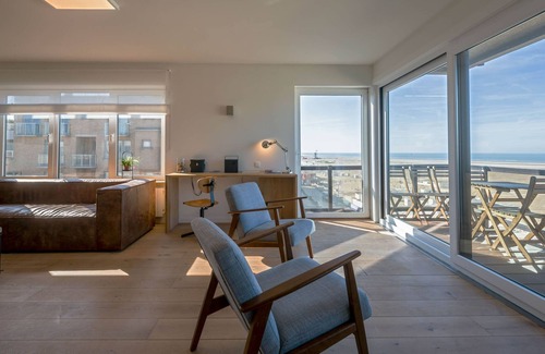 Zeebrugge Apartment | Modern and Large app with ocean view