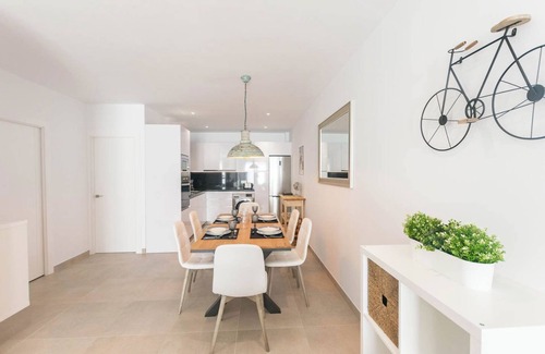 Competa Apartment | Modern Apartment in Cómpeta I with Mountain View, Wi-Fi & Terrace