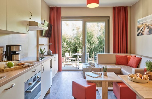 Westende Apartment | Modern Apartment With a Microwave, Near the Sea