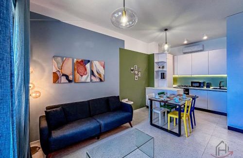 Cogoleto Apartment | Modern Blue Horizon - Spiagge 200m - AC - SmartTV