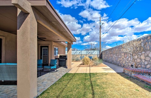 Northeast El Paso Cottage | Modern El Paso Home w/Backyard & Fire Pit!